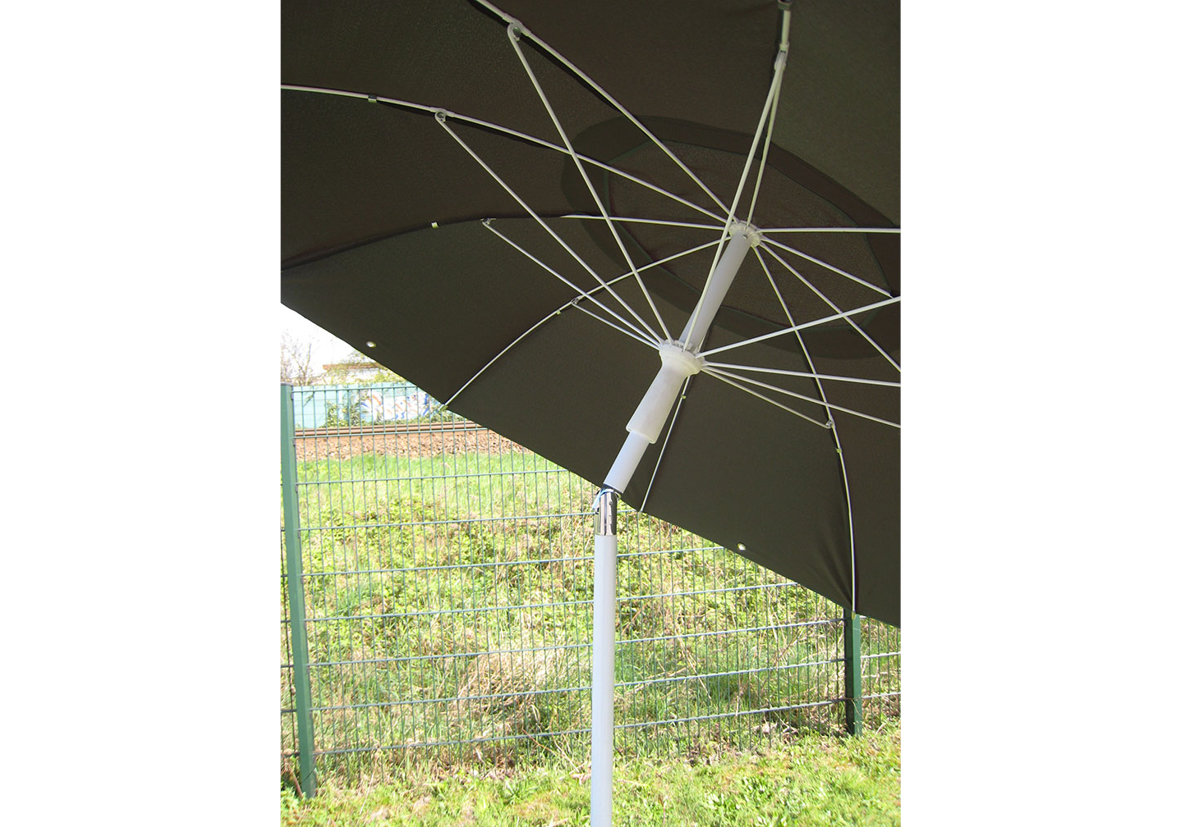 Svejseparasol Ø220 cm grøn